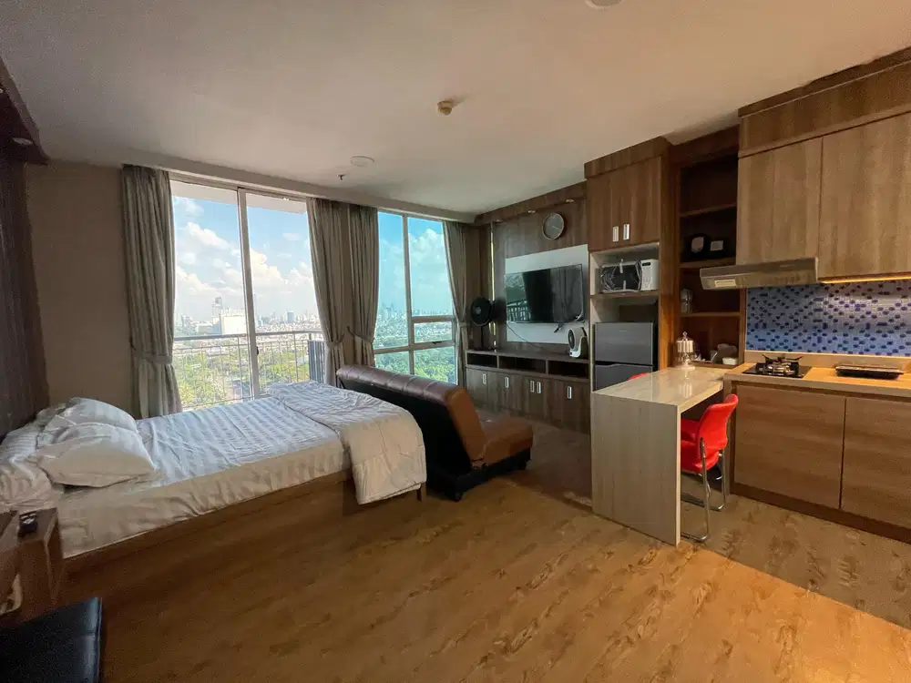 Dijual Apartemen Ancol Mansion Studio Baru Renov Bagus