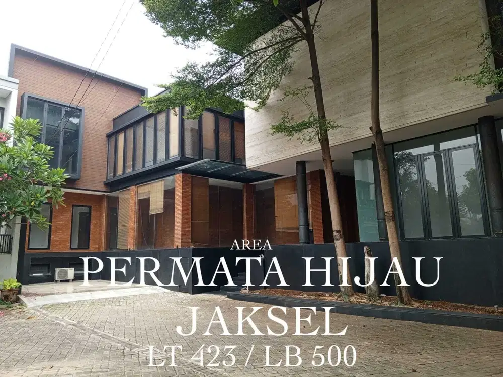 DIJUAL RUMAH CLUSTER SELANGKAH KE PERMATA HIJAU!