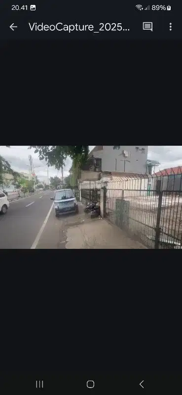 Di Sewakan Kavling Meruya di Kebun Jeruk dipinggir Jalan