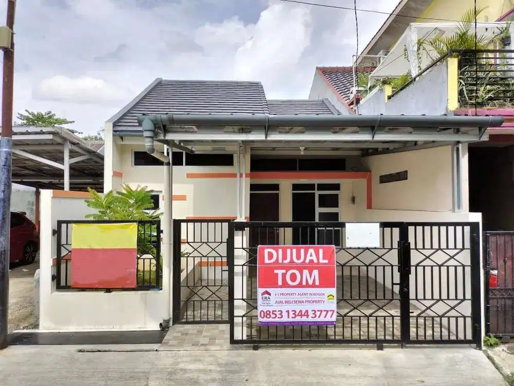 Rumah Baru Murah Siap Huni Cimanggu City Dekat Lingkar Bogor, Yasmin