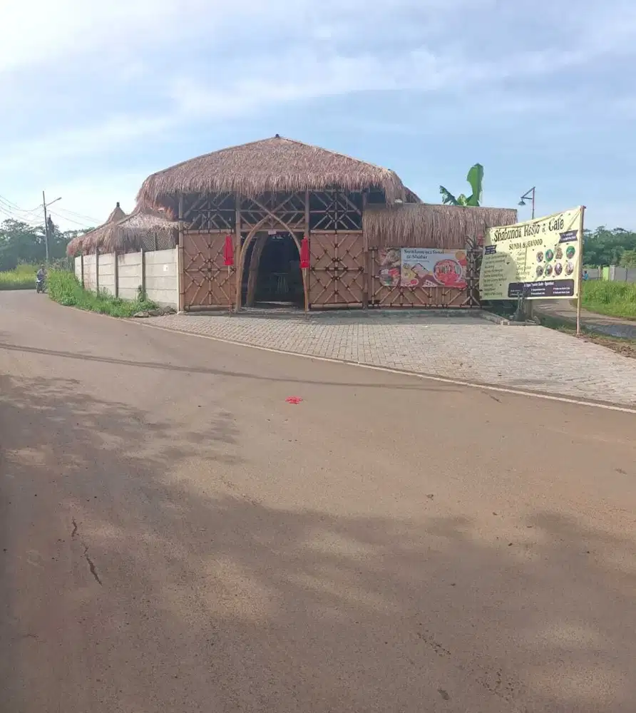 Tanah plus ruang usaha dekat pacuan Kuda Tigaraksa Tangerang Banten