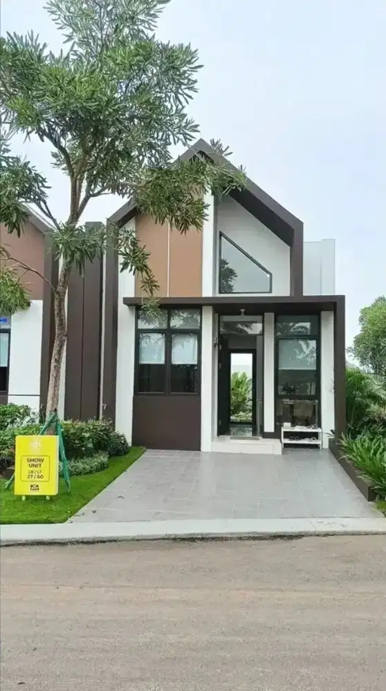 Siap Huni Free DP Dekat Stasiun Parung Panjang Listrik Underground