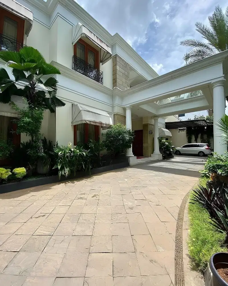 Rumah mewah Menteng JakPus Gol C 5KT furnish 1110m2 garden n972