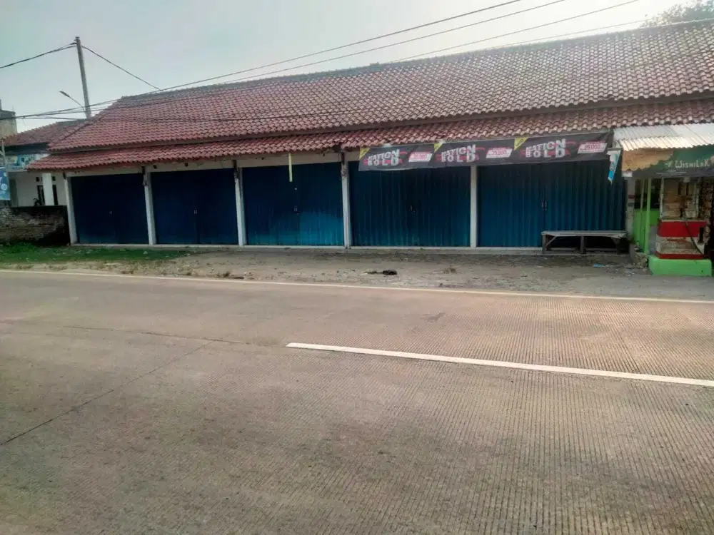 Jual 6 ruko pinggir jalan provinsi depan polda Banten