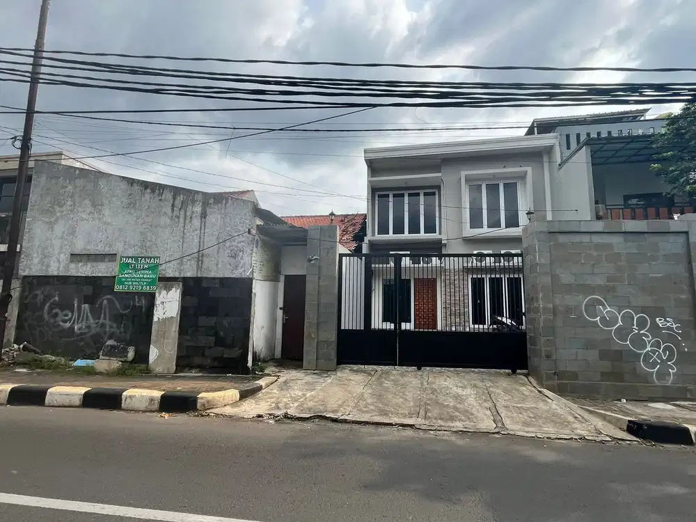 Di Jual Cepat Rumah Baru Strategis Pinggir Jalan Raya Siap Huni