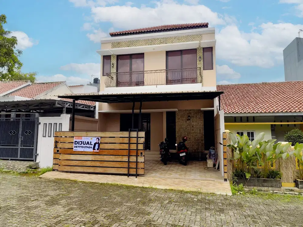 Rumah Minimalis Modern 2 Lantai di Komplek Pusat Kota Cianjur