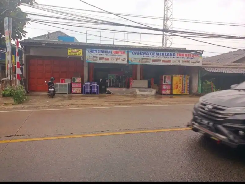 Jual Toko pinggi jalan provinsi Leuwisadeng, Leuwiliang Bogor