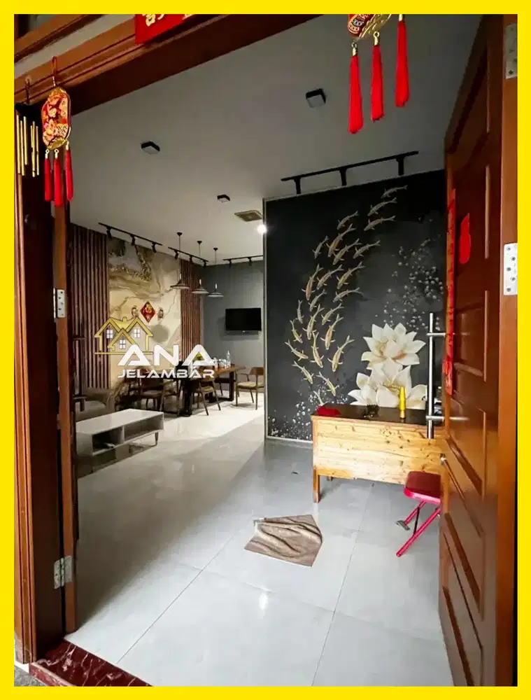 ANA RUMAH SEMIFURNISH 3.5LT LUAS 6X15M DI ANGKE INDAH, KEC. TAMBORA