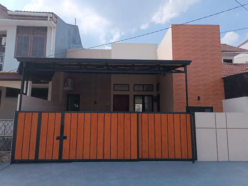 Rumah 1 Lantai Lebar & Lega di Bukit Nusa Indah, Dekat BSD & Bintaro