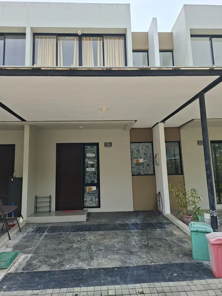 Sewa cepat rumah milenial pik2 4,5x10 kosongan 1 ac dan gorden