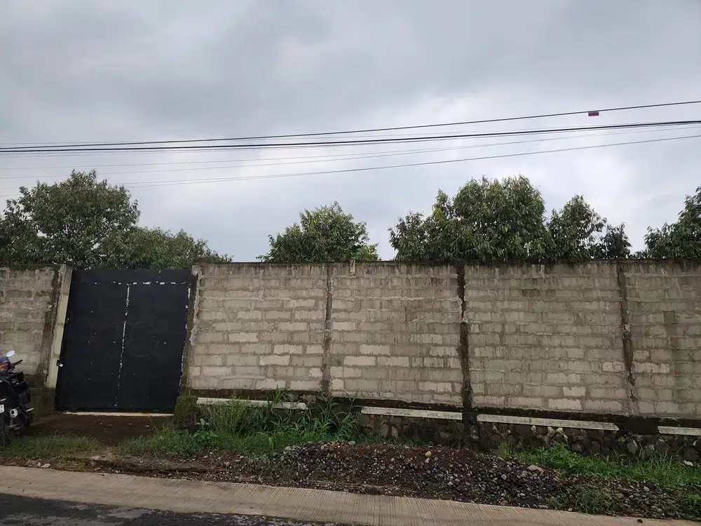 Tanah kebun durian view gunung Slamet jln raya Banteran Sumbang Byumas