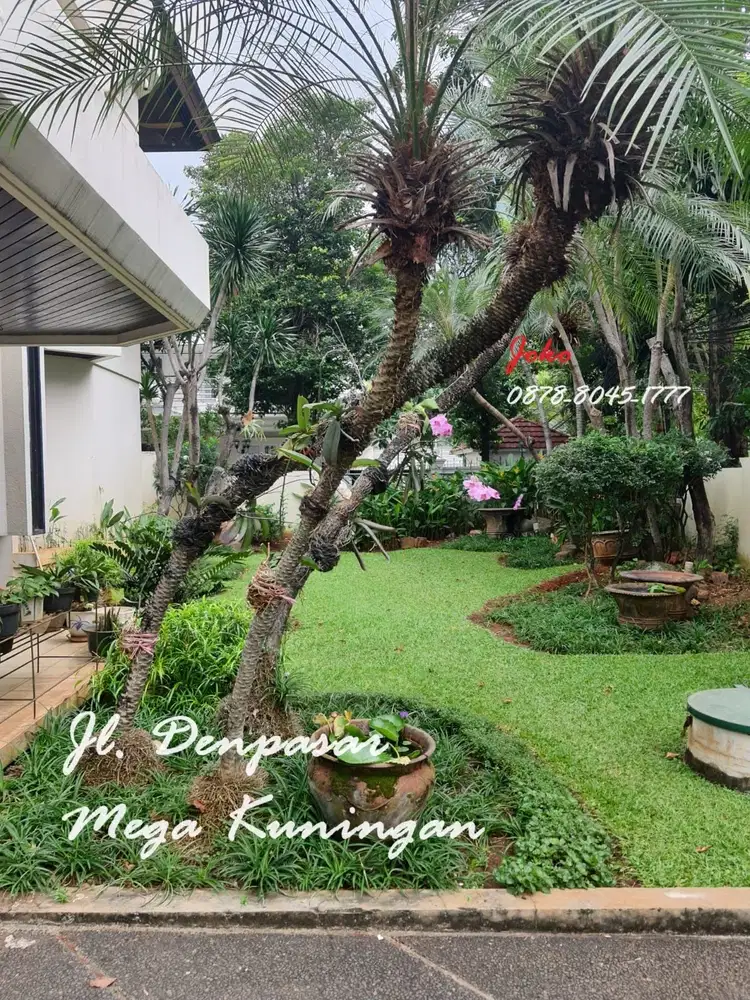 Rumah Lama Lokasi Premium Jl. Denpasar, Mega Kuningan, Jakarta Selatan