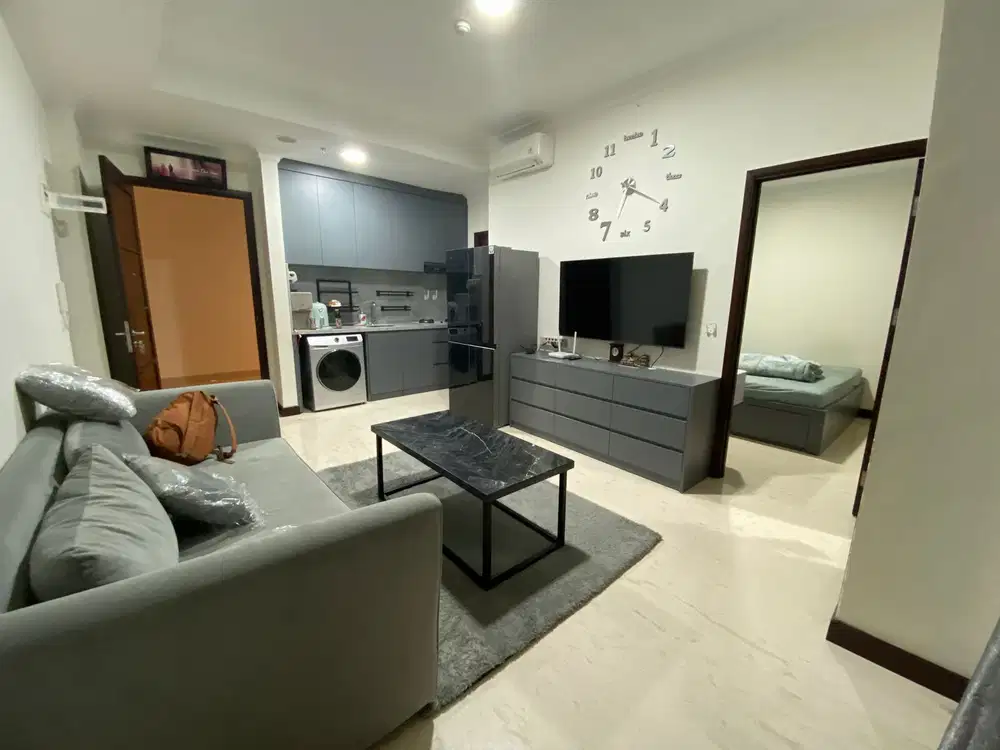 Apartemen 2BR Siap Huni di Permata Hijau Suites – Interior Mewah