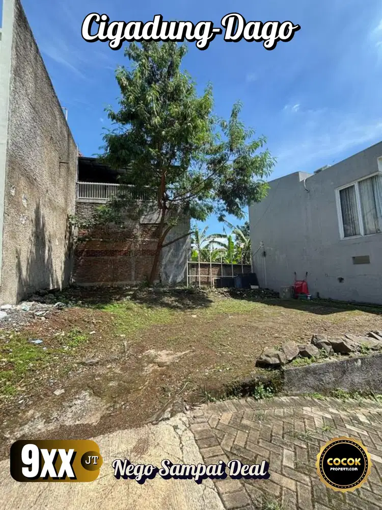 JARANG BANGET ADA TANAH KAVLING DI CIGADUNG DAGO DI BAWAH 1 MILYAR