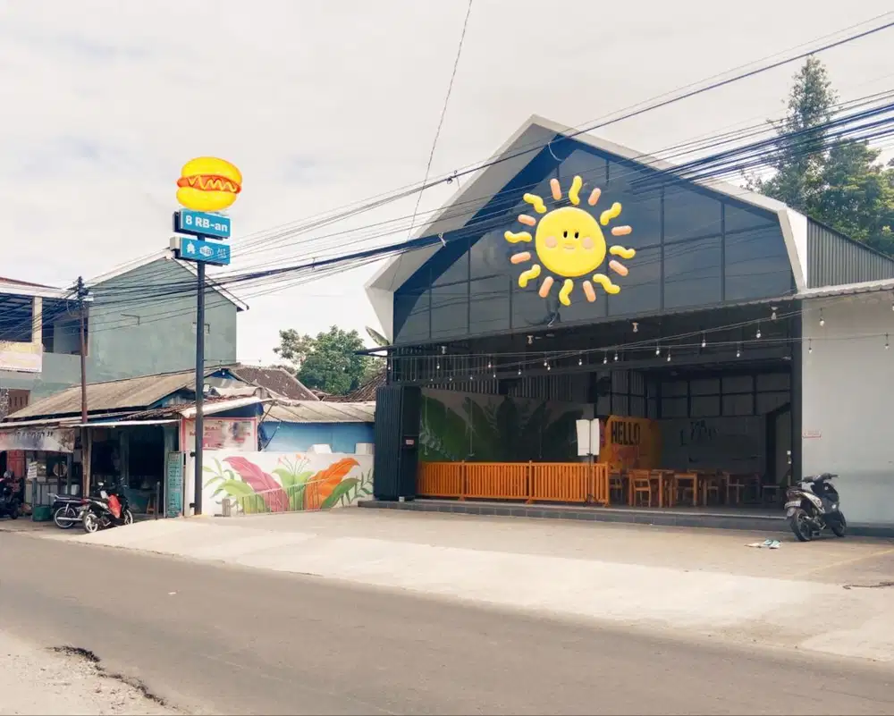 Resto Aktif Strategis di Pinggir Jl Utama Boyolali
