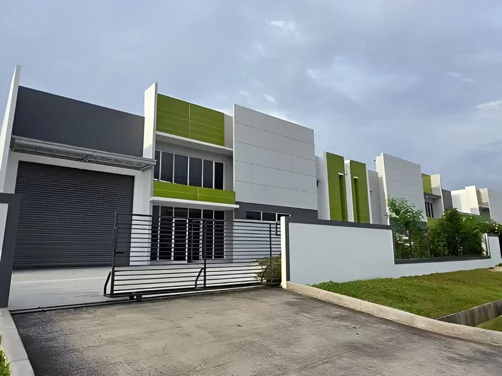 Gudang Pabrik Office Space Hoek 1655m di Kawasan Industri Jababeka