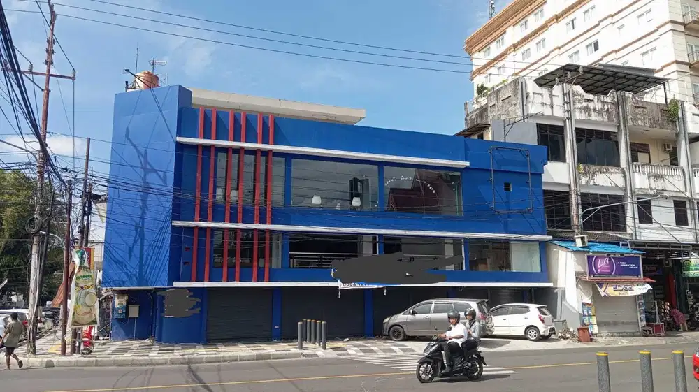 Dijual murah ruko di Jln Sudirman komplex Pasar 45 dekat hotel Aston