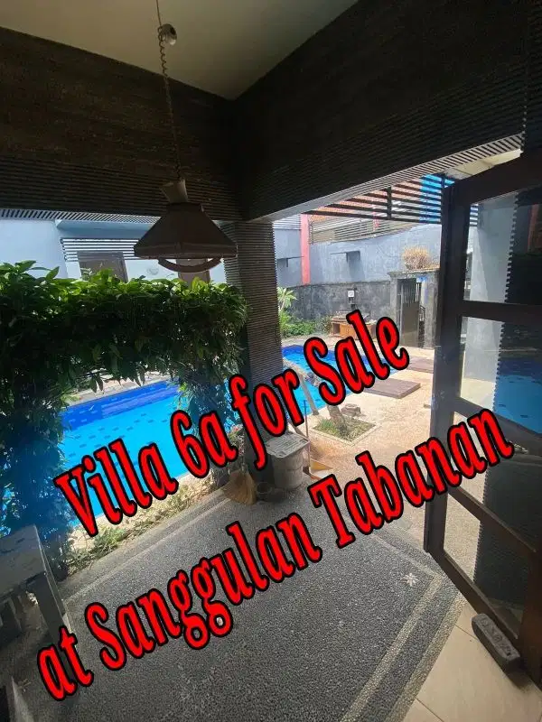 Dijual  Villa di area Sanggulan Tabanan  Bali