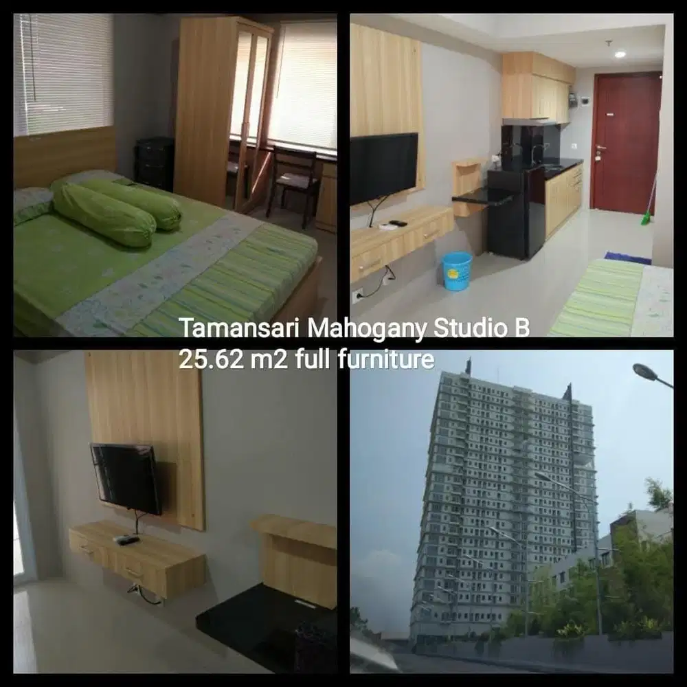 Jual Murah Apartement Tamansari Mahogany Dekat Toly