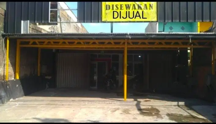 dijual ruko gandeng pinggir jalan raya bogor dekat terminal jati jajar