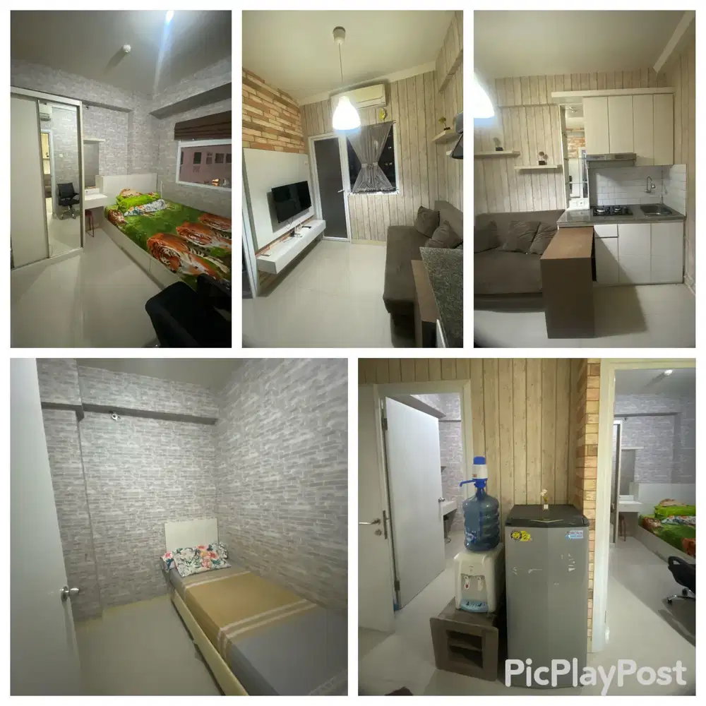 Green pramuka city 2 kamar furnish tower Mall Orchid-Magnolia