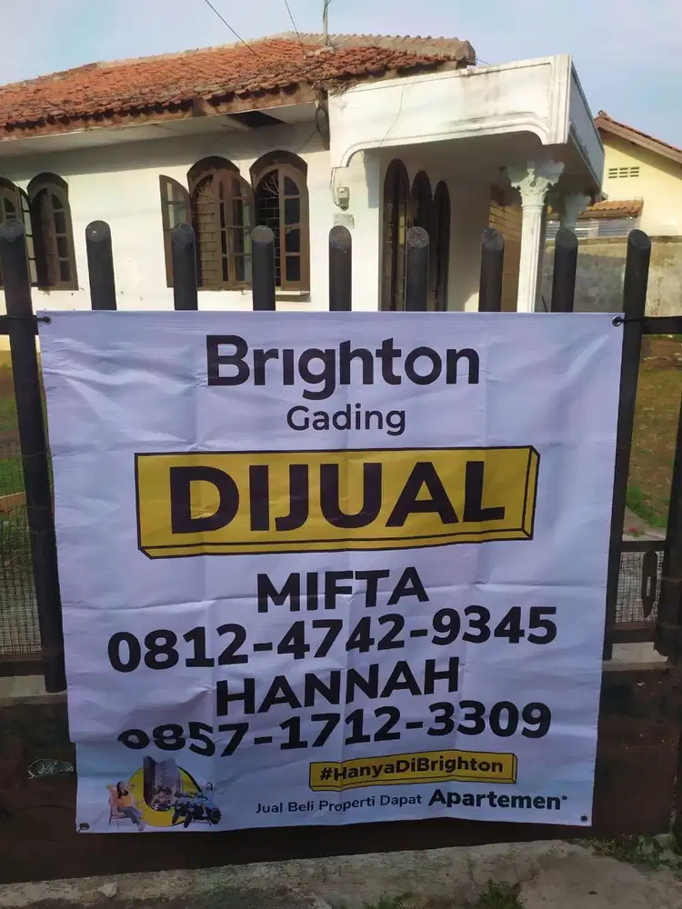 116. Dijual Cepat Rumah Hook Strategis di Kreo, Larangan, Tangerang