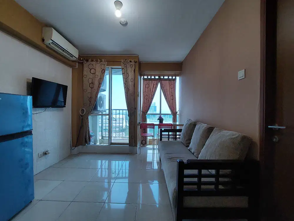 Apartemen 2 Kamar Tidur Bulanan Fully Furnished di Tifolia Jakarta