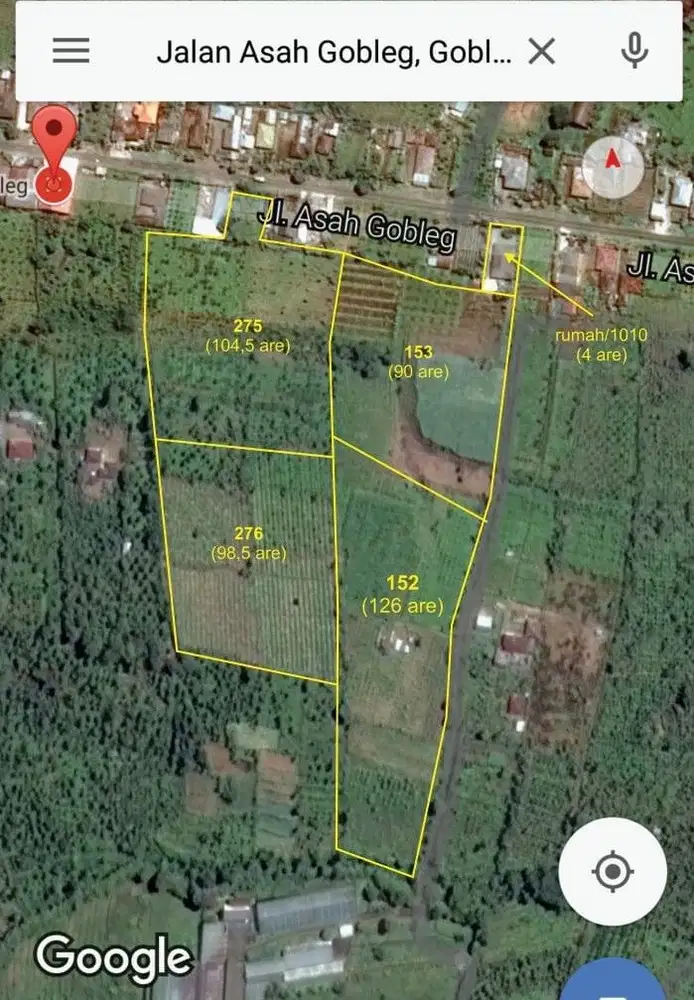 DIJUAL TANAH JALAN UTAMA DI BULELENG