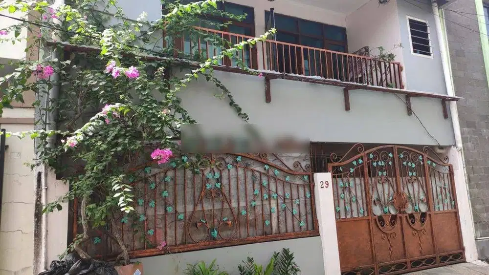Rumah Tanjung Duren 2 Tingkat Ukuran 7m x 10m Row 1 Mobile lebar Alpukat