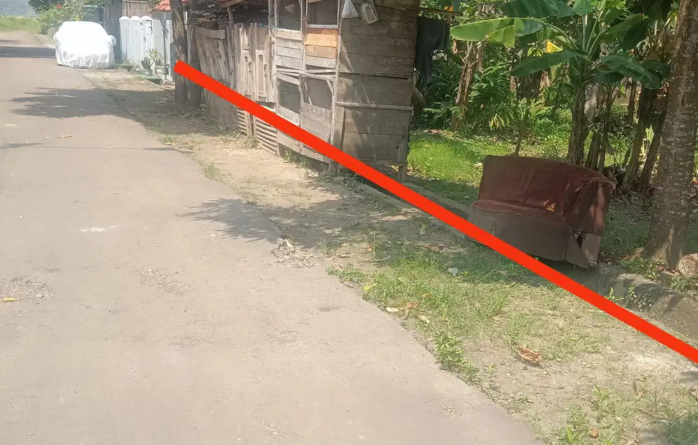 Tanah di komplek kasemen permai kota serang banten