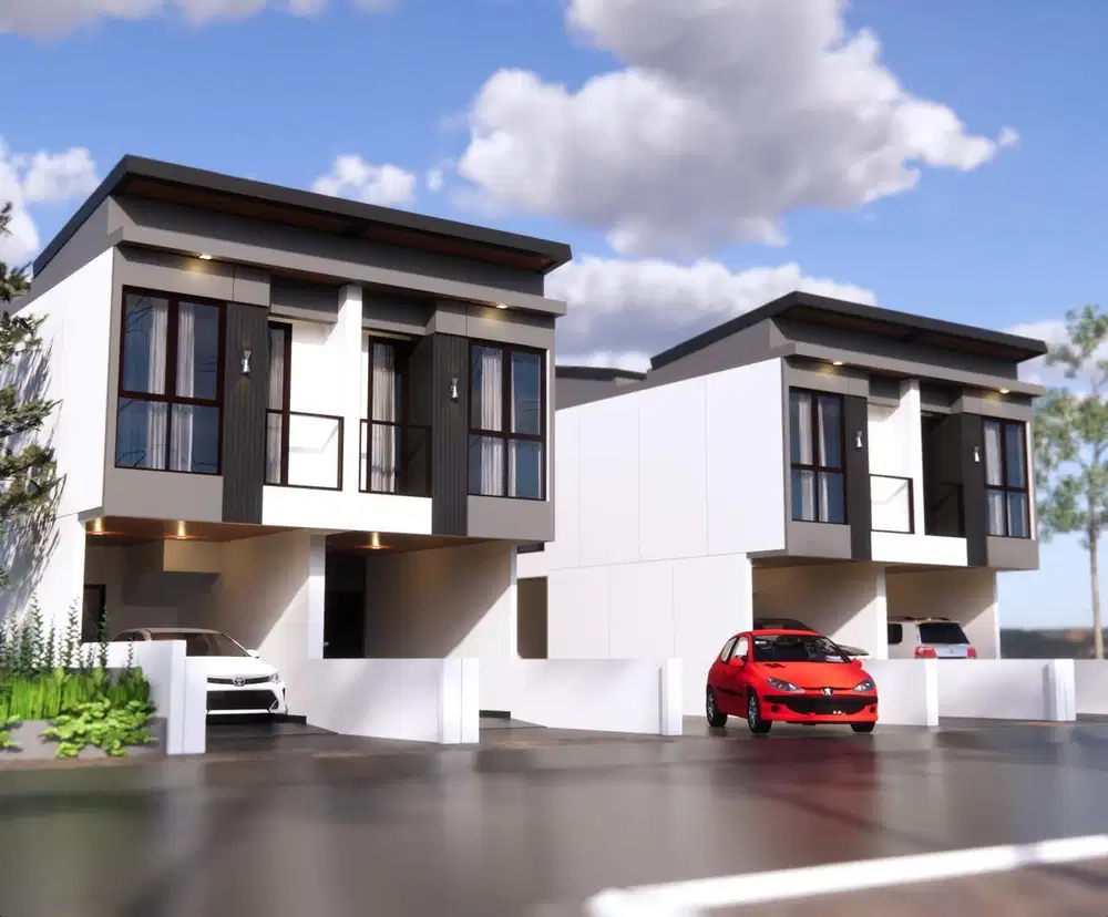 Rumah Baru Eropa Style 2 Lt di Sunter Agung Jakarta Utara