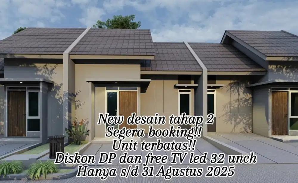 Subsidi murah dekat stasiun parung panjang