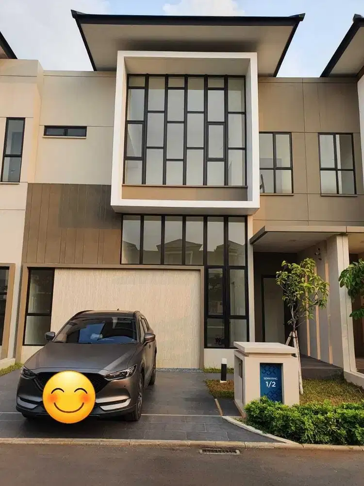 Sewa rumah 2Lt 9x17 Type 4Kt 4Km Asya Semayang Jgc Jakarta Garden City