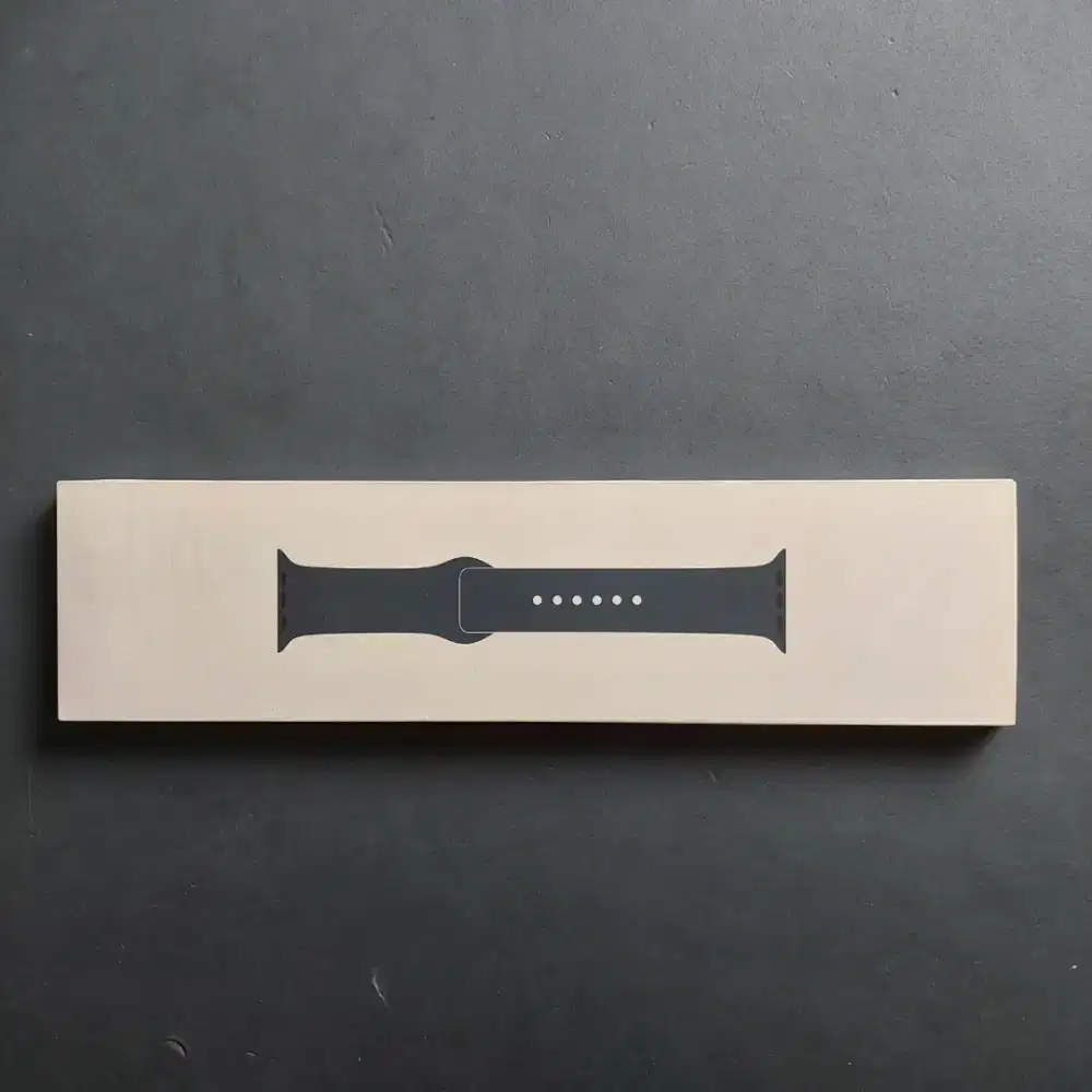 SPORT BAND GRAPHITE STAINLESS STEEL PIN APPLE WATCH SERIES 7