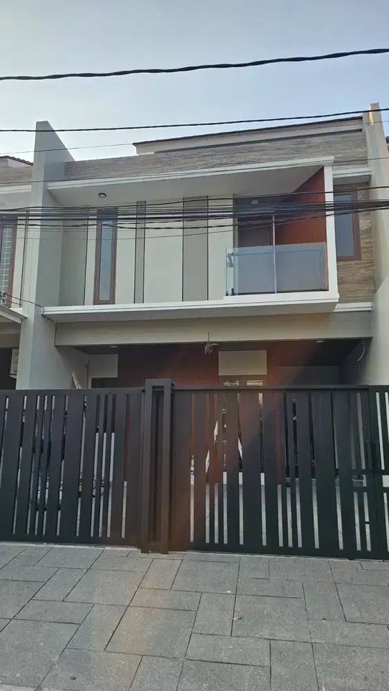 DIJUAL RUMAH CEMPAKA PUTIH 133m2 BRAND NEW,BAGUS,HADAP SELATAN,KODE KS