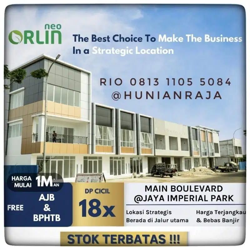 dijual ruko tangerang sepatan