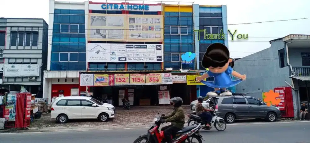 Ruko 4 lt di Jl KS Tubun  Cibuluh Bogor Utara