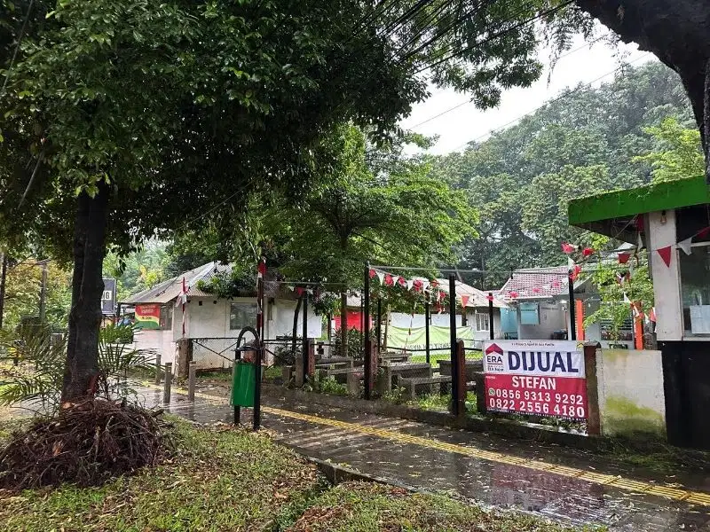 Lahan usaha lokasi strategis bentuk bagus view alam luar biasa