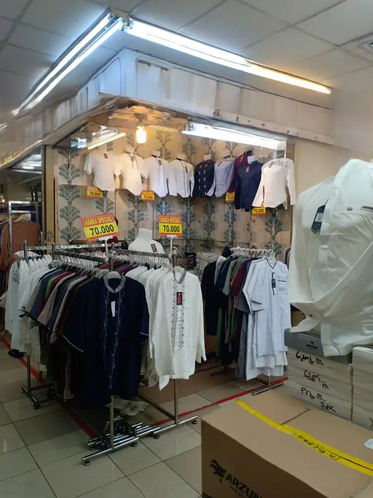 DIJUAL KIOS POSISI BAGUS HOEK DALAM MALL THAMRIN CITY AREA TANAH ABANG