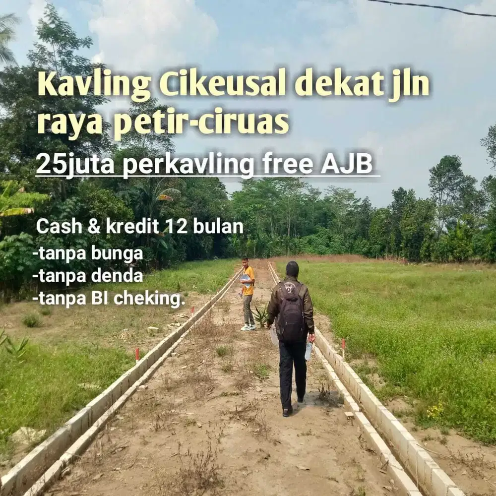 Tanah Kavling di Walantaka Kota Serang