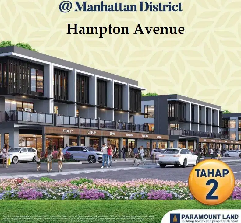 Hampton Avenue Tahap2 ,Superb Location Gading Serpong