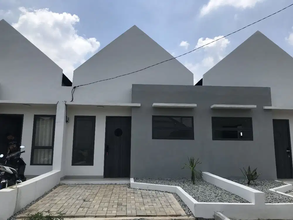 Rumah Cantik Tipe 30 Model Scandinavia di Batumas Regency
