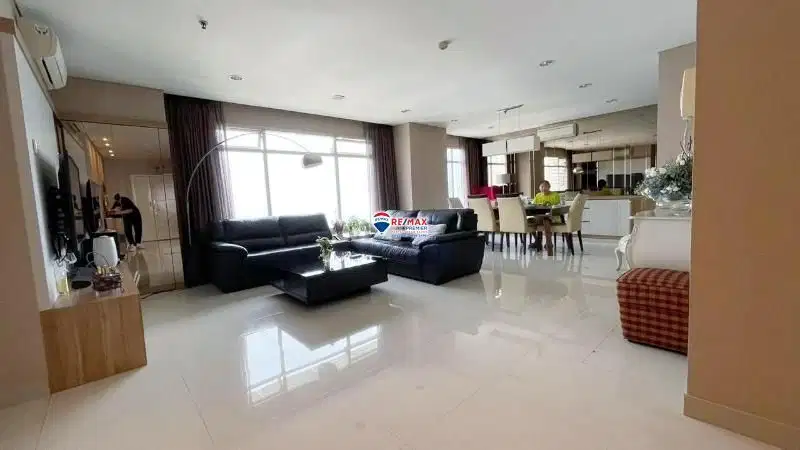Fully furnished apartemen pantai mutiara tower enggano 3 KT