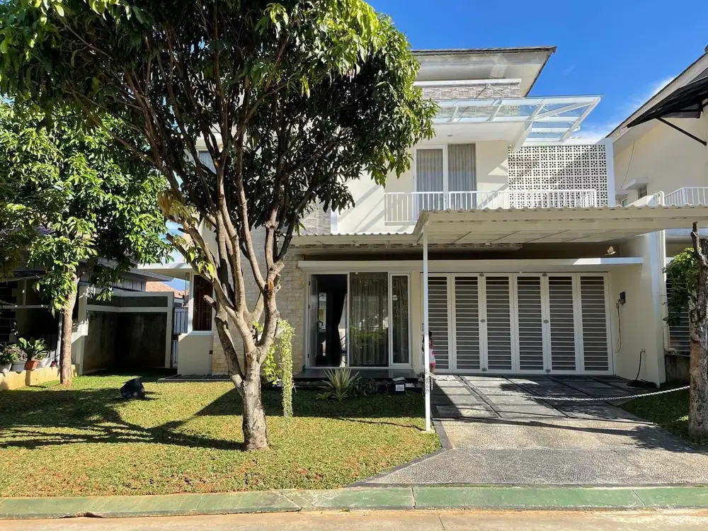 Disewakan Rumah Cantik Siap Huni Furnish di Sentul City cluster depan