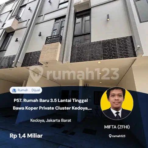 P57. Private Cluster Kedoya, Kebon Jeruk Jakarta Barat