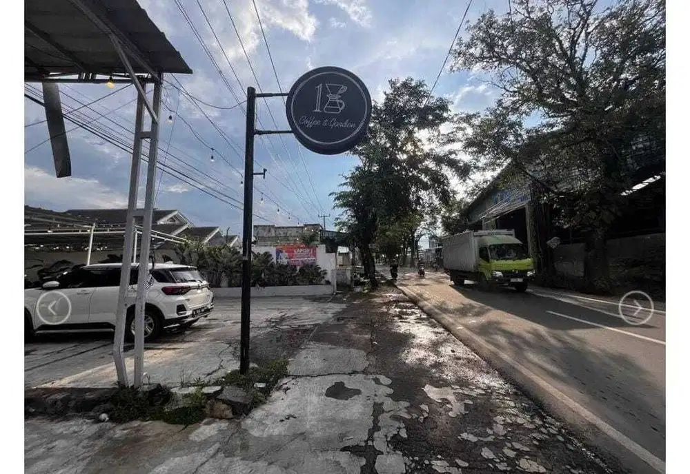 Dijual Tanah ada Bangunan Ex.Caffe & Garden Jl.Raya Soreang-Banjaran