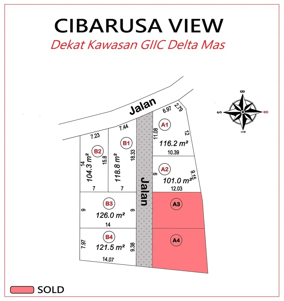 Kavling Cikarang Kota Fasilitas Lengkap