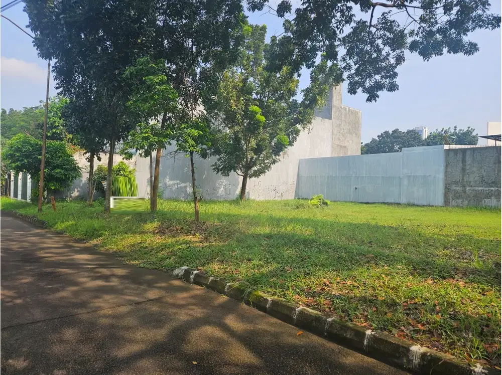 Kavling Siap Bangun Harga Murah Area Premium di Menteng Bintaro