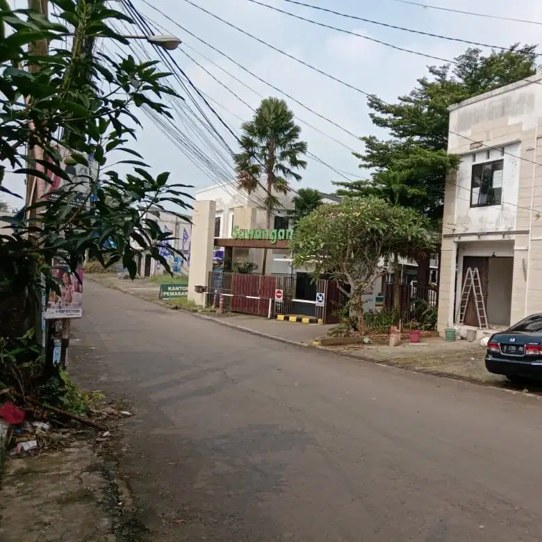 ruko strategis 2 lantai depok depan sawangan green park