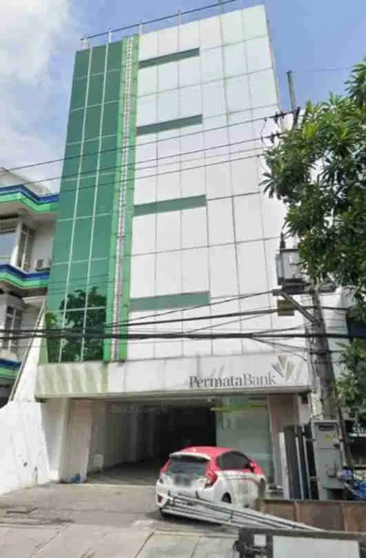 Jual Ruko 5Lantai, ex kantor Bank, area Komersial dan strategis, Nol Jalan Raya
